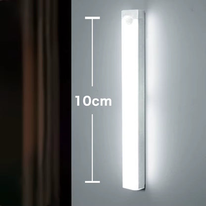 Motion Sensor Light Night LED Lamp USB Battery Wall for Home House Room Bedroom Kitchen Wireless Decor Indoor Bathroom