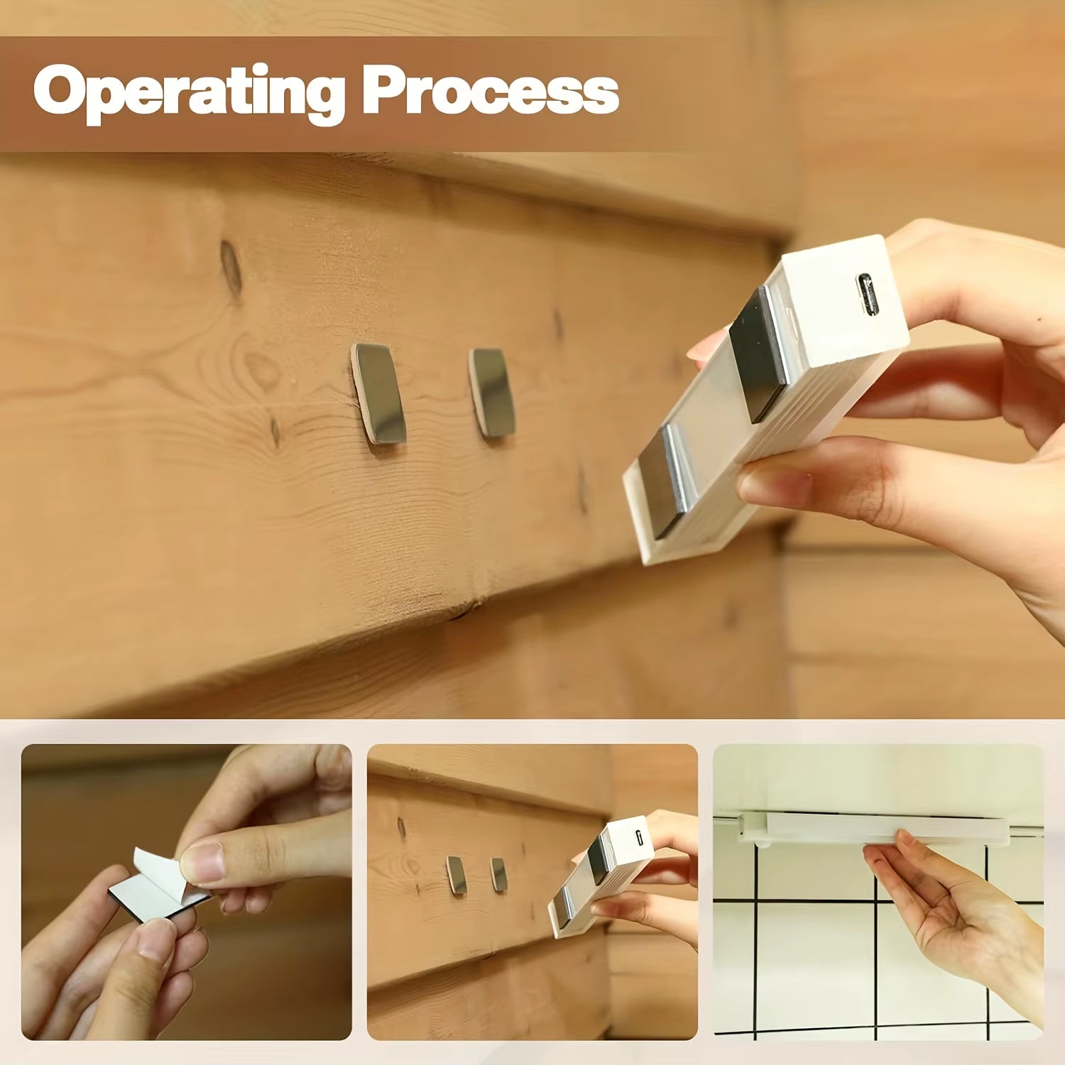 Motion Sensor Light Night LED Lamp USB Battery Wall for Home House Room Bedroom Kitchen Wireless Decor Indoor Bathroom