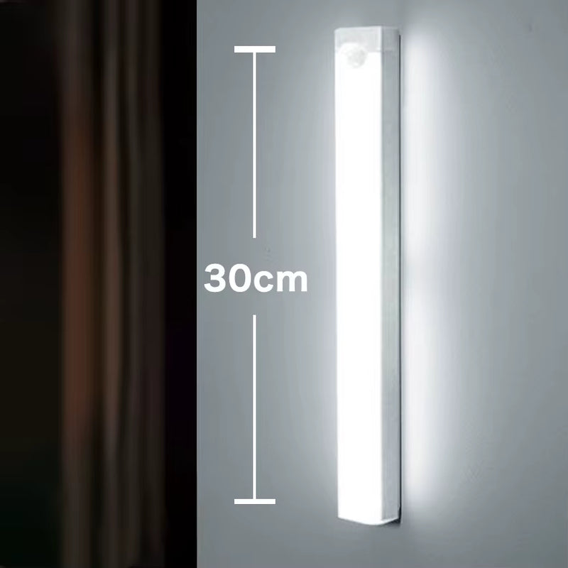 Motion Sensor Light Night LED Lamp USB Battery Wall for Home House Room Bedroom Kitchen Wireless Decor Indoor Bathroom
