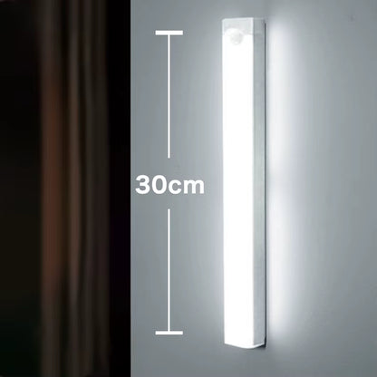 Motion Sensor Light Night LED Lamp USB Battery Wall for Home House Room Bedroom Kitchen Wireless Decor Indoor Bathroom