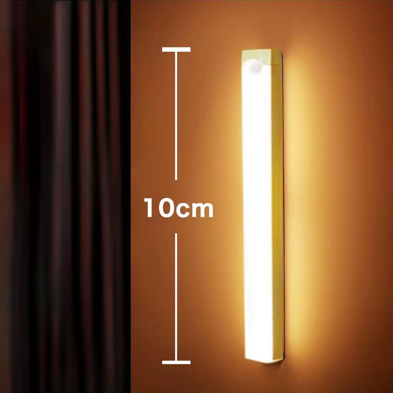 Motion Sensor Light Night LED Lamp USB Battery Wall for Home House Room Bedroom Kitchen Wireless Decor Indoor Bathroom